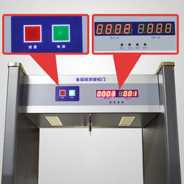 Single Zone Door Frame Metal Detector , Economical Walk Through Metal Detector