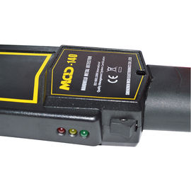 Portable High Sensitivity Handheld Metal Detector For Inspecting Gun / Knives